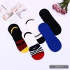 Breathable, odor-resistant, simple and comfortable short socks, boat socks, men's summer thin breathable cotton shallow opening low-top sports socks details Picture